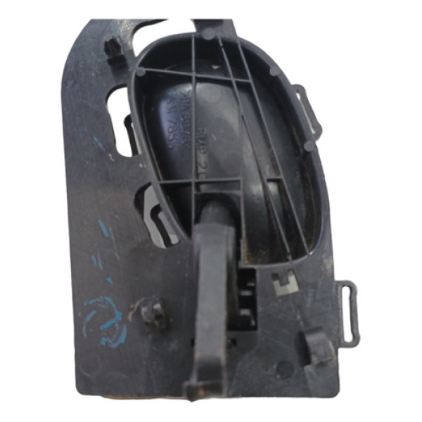 Maçaneta Interna Esquerdo Peugeot 206 207 1998 A 2015 - Preto - Dianteira