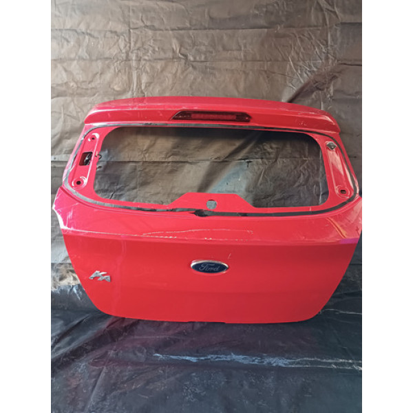 Tampa Traseira Ford Ka 2015 A 2019 C/avaria  Vermelha