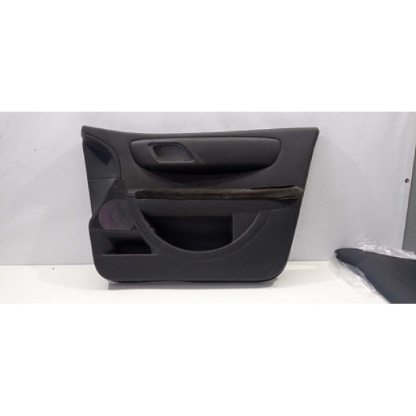 Forro Porta Dianteiro Direito Citroen C4 Pallas Original Preto