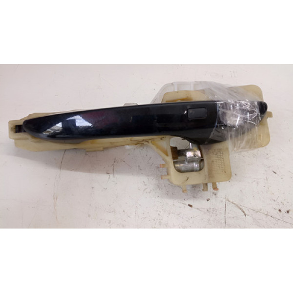 Maçaneta Externa Porta Esquerda Hyundai Veloster 2012 Preto Dianteira