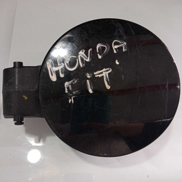 Portinhola Tanque Combustível Honda Fit 2011 Preta