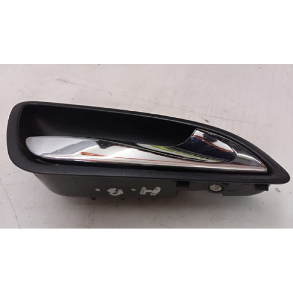 Maçaneta Int Diant Direita  Hyundai Hb20 2019/2022 Original Cromado Dianteira