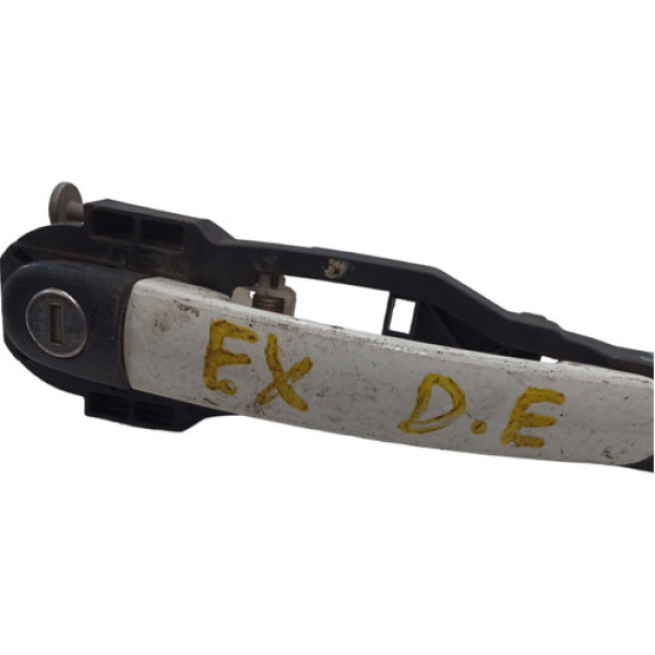 Maçaneta Externa Dianteiro Esquerdo Volkswagen Gol 2007 A 20 Branco Dianteira