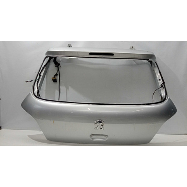 Tampa Traseira Peugeot 307 Hatch 2007/2012 Prata