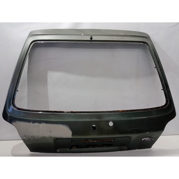 Tampa Traseira Ford Fiesta 1994 1995 Original Com Detalhes Verde