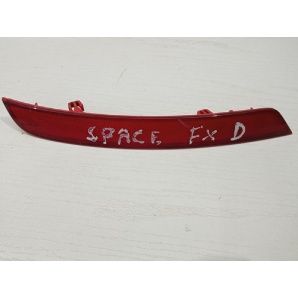 Refletor De Para-choque Vermelho Traseiro Direito  Vermelho