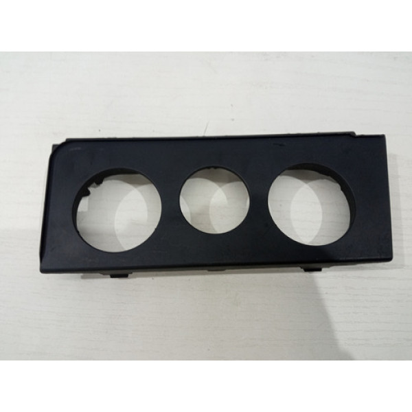 Moldura Controle Ventilação Fox 10/14 Sem Ar Condicionado Preto