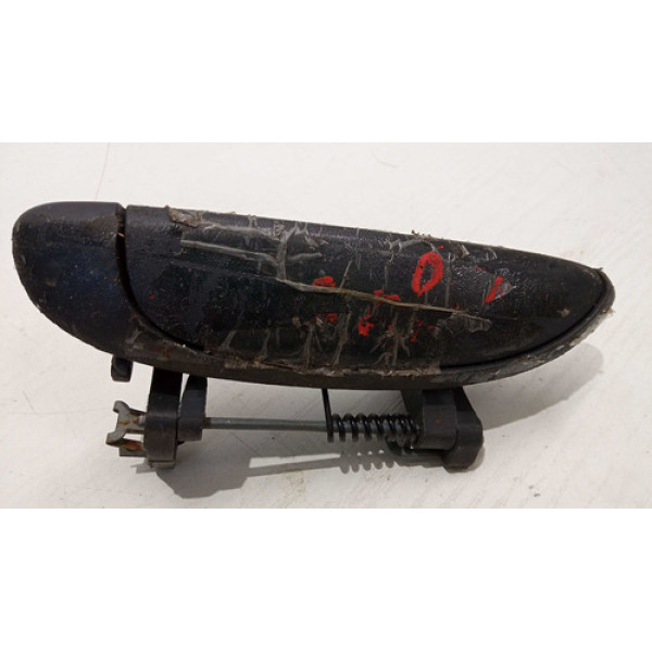 Maçaneta Externa Esquerdo Dianteiro Renault Clio  Preto Dianteira