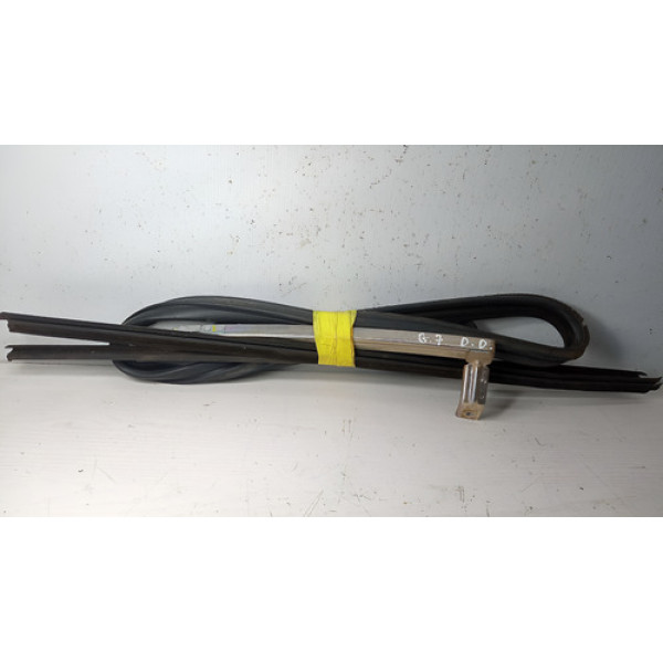 Trilho E Borracha Janela D D Vw Gol G7 2018 Original  Cromado