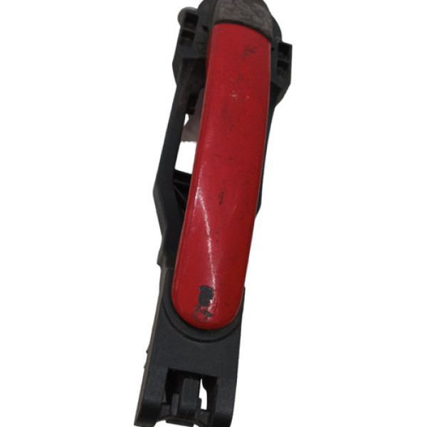 Maçaneta Externa Dianteiro Esquerdo Trase Vw Gol 2009 A 2020 Vermelho