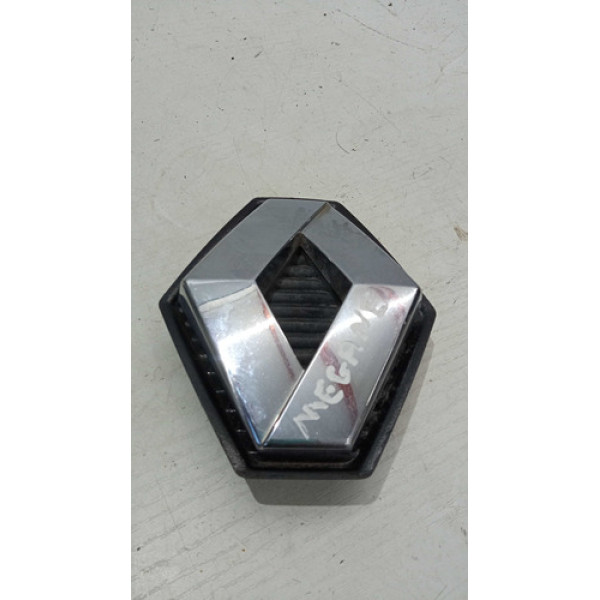 Emblema Dianteiro Renault Sandero 1.6 8v 2008 Cromado