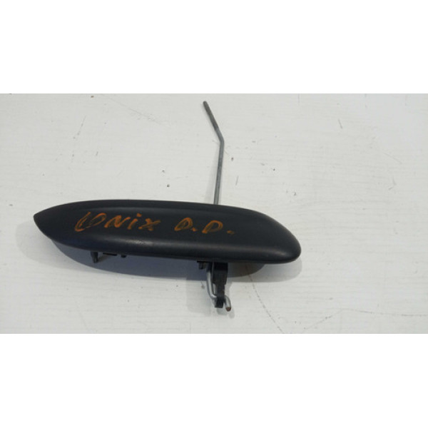 Maçaneta Externa Traseiro Direito Diante Gm Onix 2010 A 2019 Preta Dianteira