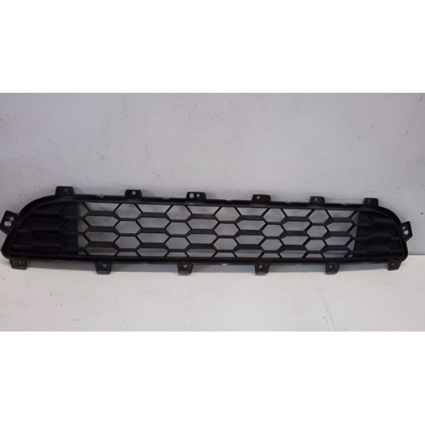 Grade Inferior Parachoque Dianteiro Fiat Mobi 2018 Original Preto Fosco