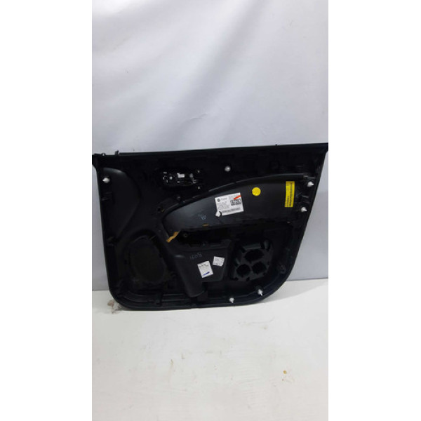 Forro Porta Dianteira Esquerda Fiat Toro 2016 Original Preto