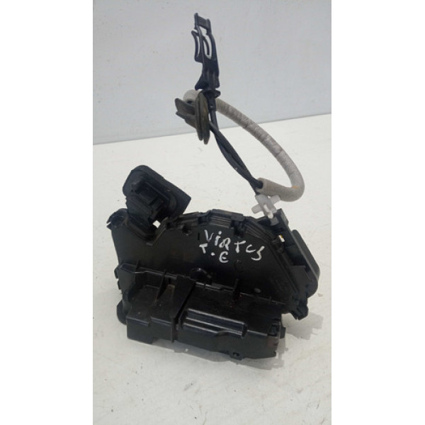 Fechadura Porta Elétrico Traseiro Vw Polo Virtus 2018 A 2021