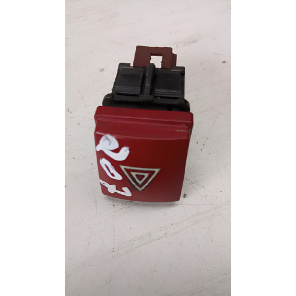 Botão Pisca Alerta Original Peugeot 207 2012 Original  Preto