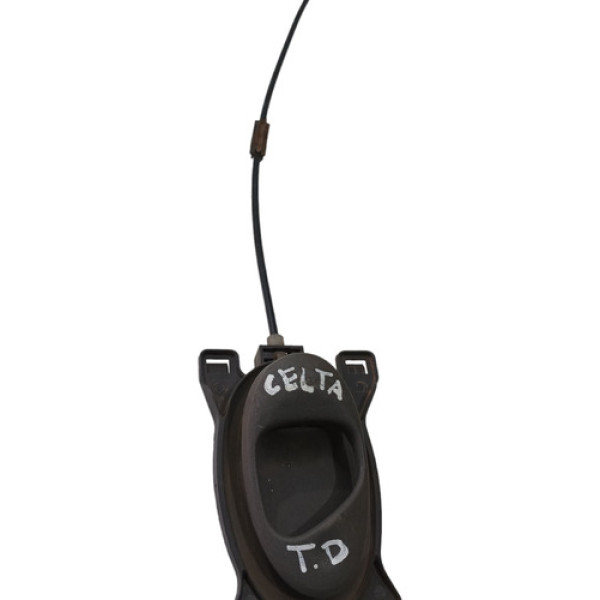 Maçaneta Interna Dianteiro Direito Gm Celta 2000 A 2006 Preto Traseira