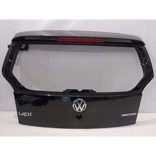 Tampa Traseira Volkswagen Up 2015 A 2019 Original Com Avaria Preto