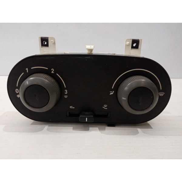 Comando Botão Ar Vivace Condici Fiat Fiorino Uno 2009 A 2016 Preto