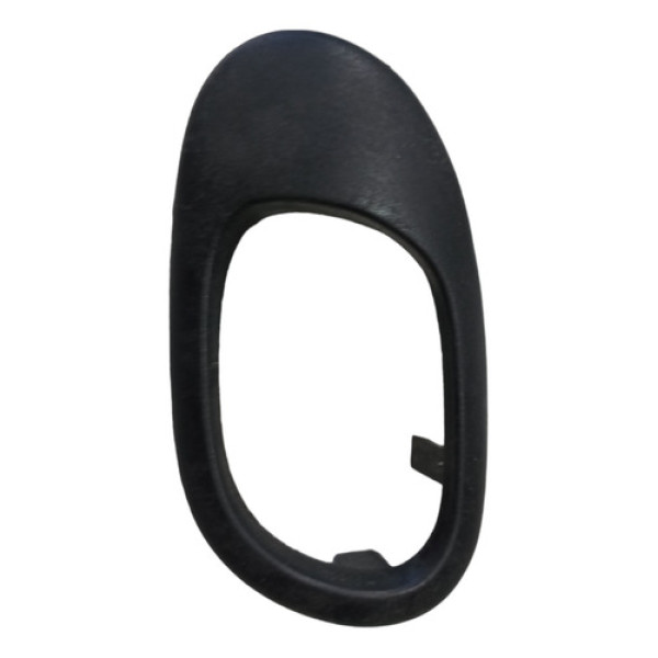 Moldura Maçaneta Interna Direito Peugeot 206 207 2002 A 2010 Preto Dianteira
