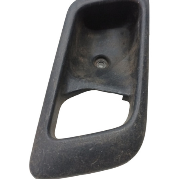 Moldura Maçaneta Interna Acabamento S Fiat Palio 2008 A 2018 - Preto - Dianteira