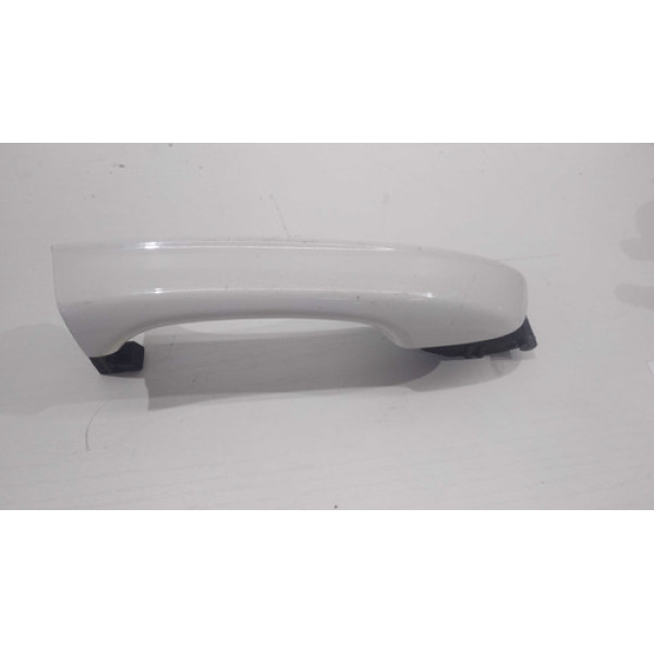 Maçaneta Porta Tras Dir Preta Polo Nivus Tcross Virtus 2022 Branco Traseira