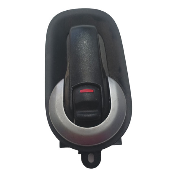 Maçaneta Interna Nissan Tiida Dianteiro Direito 2014 Preto Dianteira