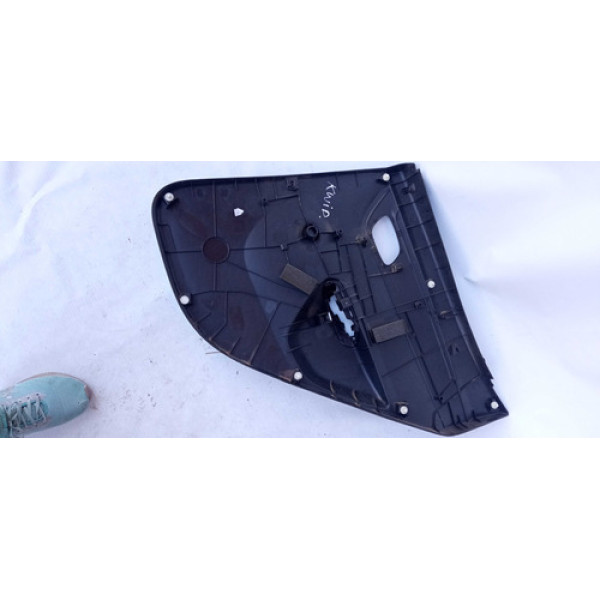 Forro Porta Tras Esq Renault Kwid 2019 Original Preto