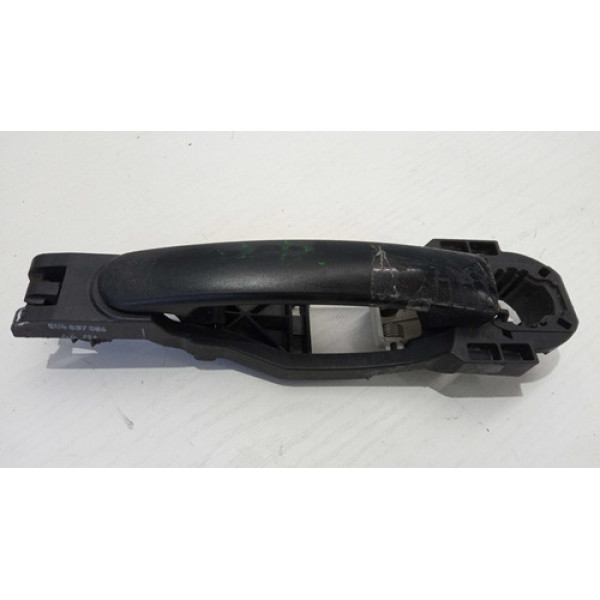 Maçaneta Externa Dianteiro Esquerdo Trase Vw Gol 2009 A 2020 Preto Dianteira