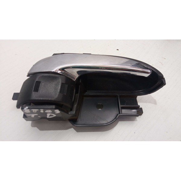 Maçaneta Interna Traseira Direita Toyota Etios 13/16 Cromado Traseira