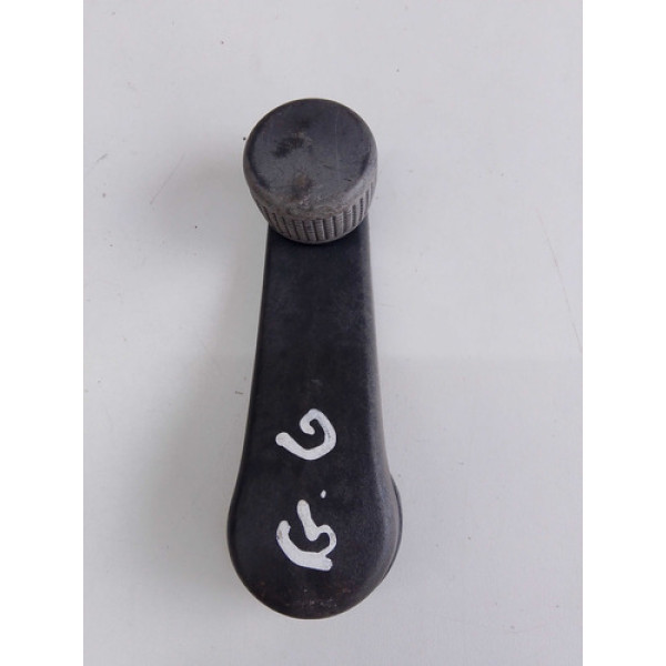 Manivela Vidro Vw Gol Parati Saveiro Voyage 2016 Preto