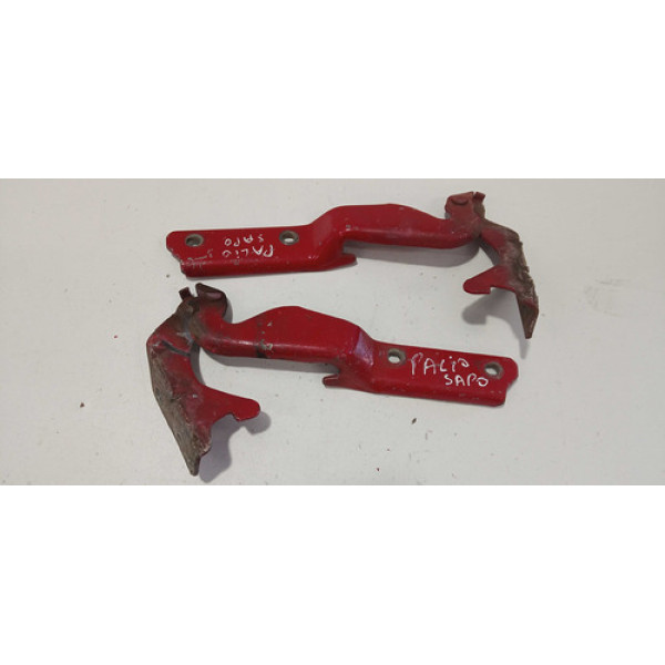 Par Braço Dobradiça Capo Fiat Palio 2017 A 2020