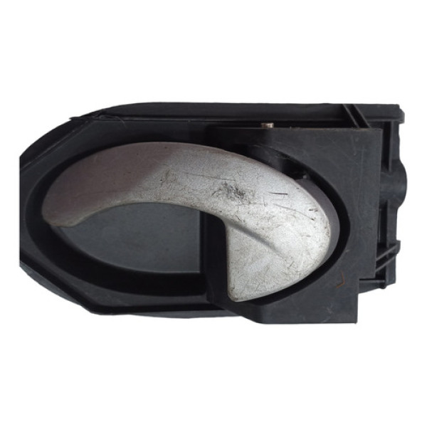 Maçaneta Interna Dianteiro Esquerdo Ford Ka 2007 A 2014 Cinza Dianteira