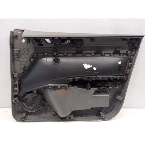 Forro Porta Dianteiro Le Esquerdo Virtus 2018 A 2020 Cinza E Preto