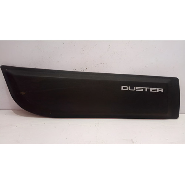 Friso Lateral Renault Duster 2012 13 14 2015 Com Escrita Preto