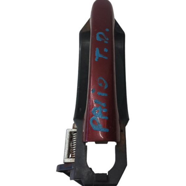 Maçaneta Externa Fiat Palio Traseira Direita 2009 Bordô Traseira