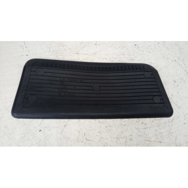 Tapete Borracha Console Porta Objeto Ford Fiesta 2004 A 2014 Preto