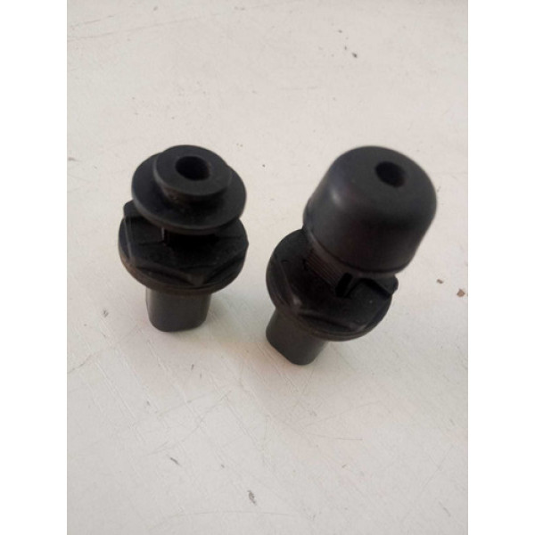 Batente Limitador Porta Malas Volkswagen Gol 2018 Original Preto