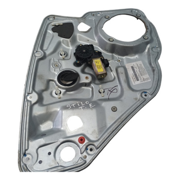 Chapa Maq Vidro Motor Fiat Stilo Traseiro Esquerdo 2004