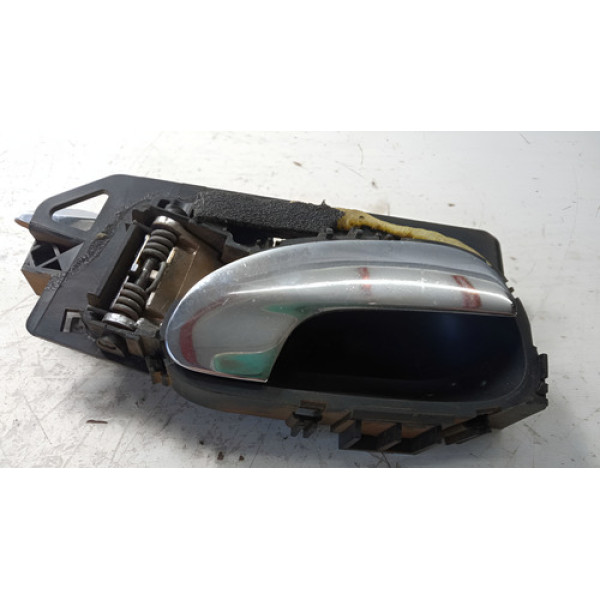 Macaneta Interna D Direita Peugeot 307 2010 Preto Dianteira