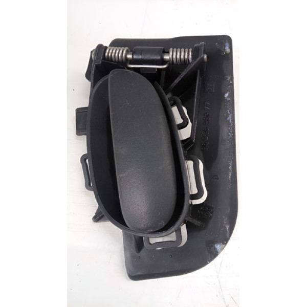 Maçaneta Interna Trás Esq Peugeot 206 207 Original Preto Traseira