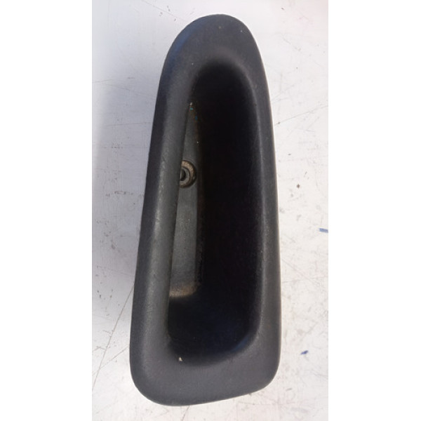 Puxador Porta Dianteiro Esquerdo Peugeot 206 2010 Original Preto