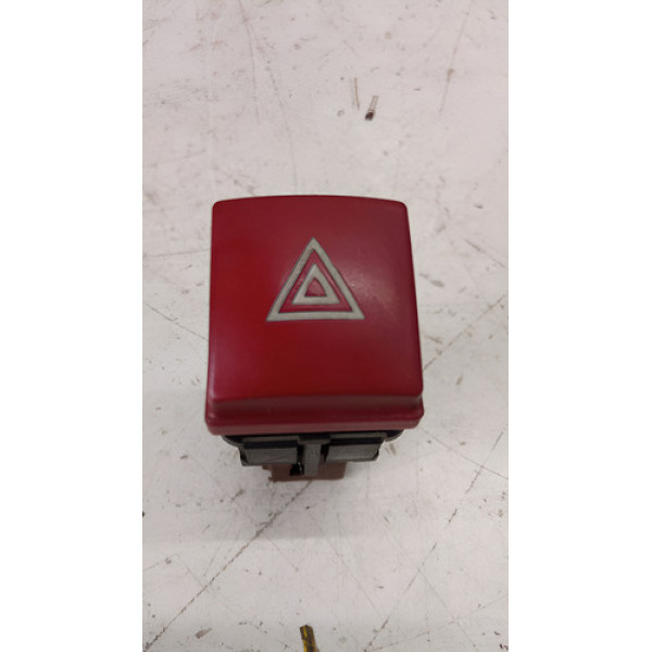 Botão Interruptor Pisca Alerta Peugeot 207 2012 Original  Vermelho
