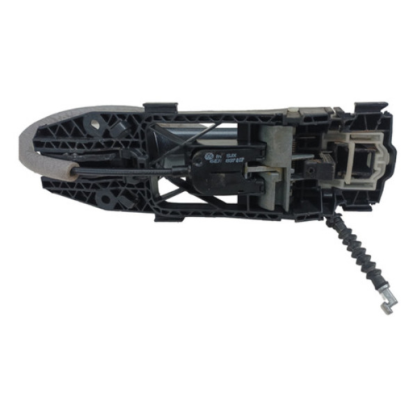 Maçaneta Ext. Tras. Dir. Vw Virtus/ Polo Tsi 2018 À 2021 Cinza Traseira