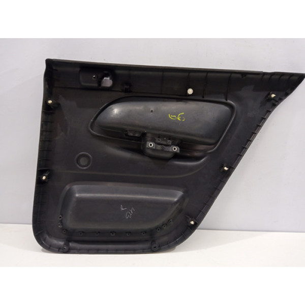 Forro Porta G5 Traseiro Esquerdo G Vw Gol Voyage 2008 A 2016 Preto