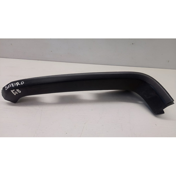 Moldura Lateral Esq Caçamba Teto Saveiro G5 2015 Original Preto