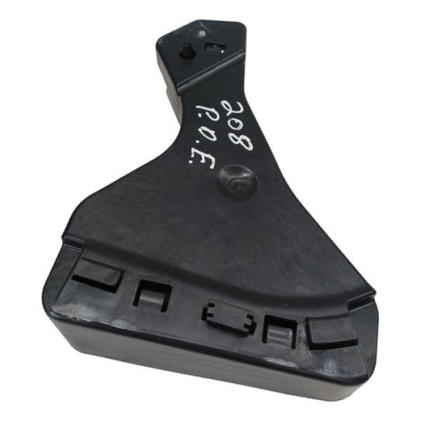 Acabamento Suporte Interno Porta Dianteira Peugeot 208 13/20 - Dianteira - Esquerdo - Preto