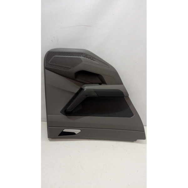 Forro Porta Dianteiro Direito Tsi Vw Polo Virtus 2019 A 2020 Cinza