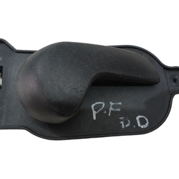 Maçaneta Interna Direito Dianteiro T Ford Fiesta 2002 A 2014 Preto Dianteira