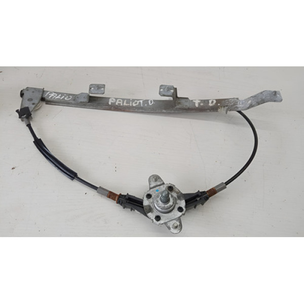 Maquina Vidro Traseira Direita Fiat Palio 2007 Original